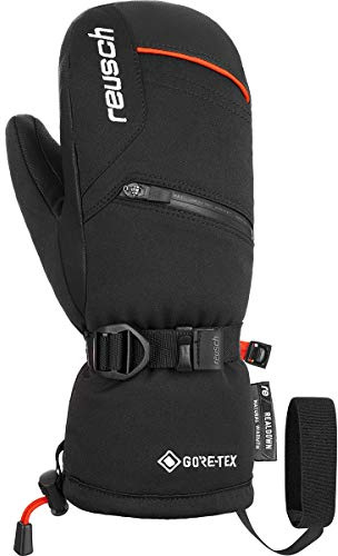 Reusch Colin Gore-TEX Junior Mitten warme, wasserdichte, Winddichte und atmungsaktive Fäustlinge Fausthandschuhe Winterhandschuhe Skihandschuhe Schneehandschuhe für Kinder Jugendliche Mädchen Jungen