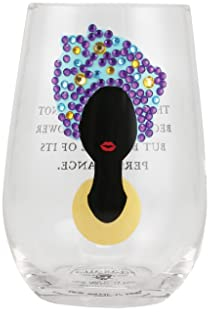 Enesco 6012076 Our Name is Mud Culture River Cuts Through Rock Bicchiere da vino senza stelo trasparente