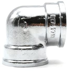 DOJA Barcelona | Codo Roscado Laton 90° Cromado | 3/8 | Hembra - Hembra | Codo Laton | Codo Grifo Laton para Instalaciones de Riego | Conector Codos latón Tuberias para Radiadores, Aire Comprimido