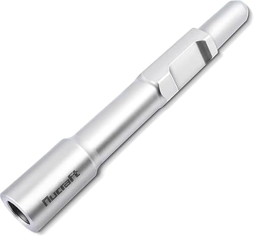 Nucraft Bouterolle d'enfoncement SDS-HEX, Pilote de tige de terre professionnel 257 x 35 mm, Ø20,5mm | 275 x 35 mm, pour tige de mise à la terre, piquet, mise à la terre, foudre