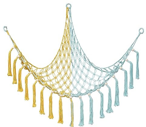 Joayuezo Spielzeug Hängematte Netz Kuscheltier Aufbewahrung Netz Hängend Organizer Kinderzimmer Stofftier Spielzeug Hängematte Für Baby-Mädchen/Jungen-Geburtstag Oder Dusche (D)