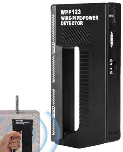 Detector de metales con escáner de pared, Detector de metales con escáner de pared para tuberías,Localizador de cables de alerta ajustable de alta sensibilidad en la pared - Escáner de pared multifunc