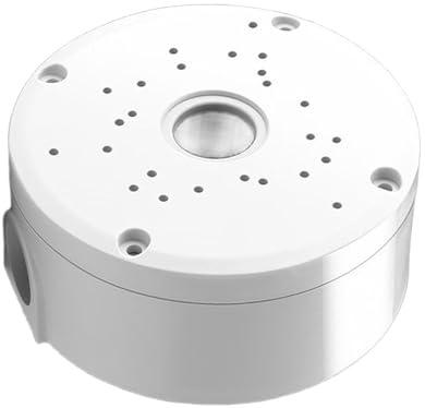 Soporte de plástico ajustable para cámaras de seguridad Sistemas de gestión de cables ocultos Techo/soporte de pared para cámaras domo Soporte de almacenamiento de cables oculto para cámaras domo