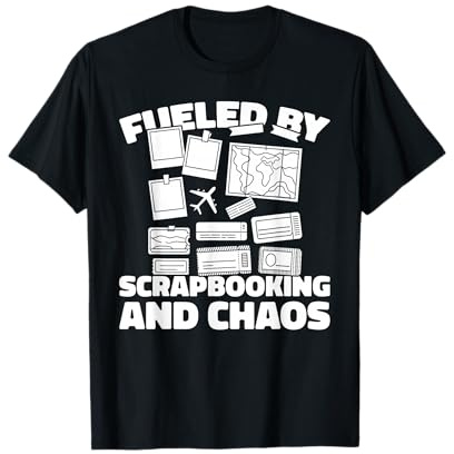 Création - Photos Album Scrapbooking T-Shirt