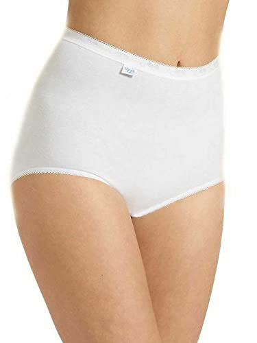 Sloggi Femme Basic+ Maxi 2p Slip, Blanc, 40 EU