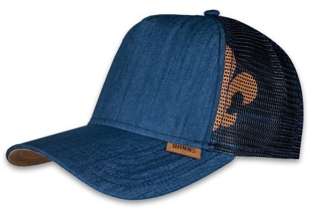Djinns - Linen 2014 (Navy) - High Fitted Trucker Cap