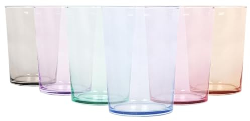 Lav 52412 Vaso Sidra, Colores Pastel, 520Cc, Surtidos