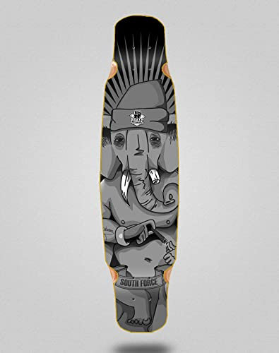 South Force Skate Skateboard Longboard Deck Mix Bamboo 46 x 9 Jason Edit Special