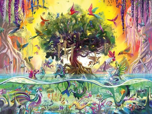 Ravensburger Puzzle Das Einhorn aus dem See und Seine Freunde - 1500 Teile | 1500 Teile Puzzle, Erwachsenenpuzzle, Geschenk für Frauen und Männer