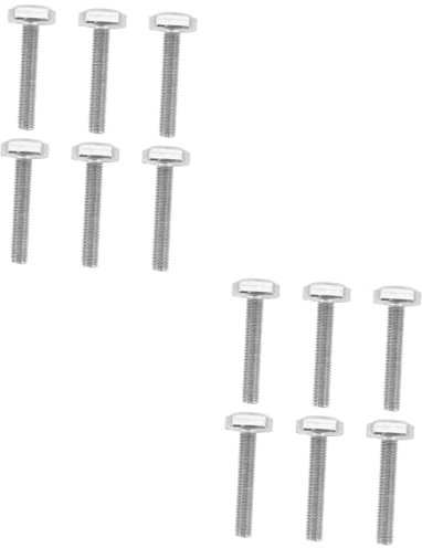 Gatuida 12stücke Teiliges Slot Bolzen Aus Edelstahl Hammerkopfschrauben Für Aluminiumprofile Rutschfest Rostbeständig Für Cnc-maschinen Drucker