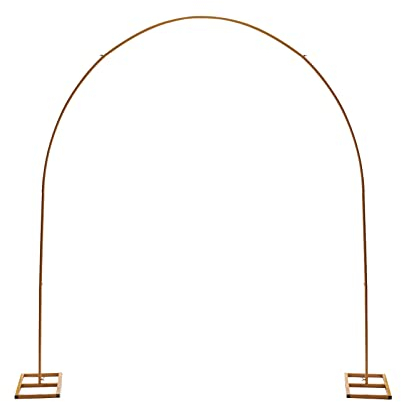 Arco per rose, in metallo, per decorazione e decorazione da giardino, per rampicanti, per giardino, per tralicci, per matrimoni, archi di fiori, resistente alle intemperie, 230 x 230 cm