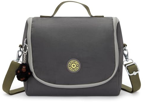 Kipling Back To School New Kichirou Lunchbox L Back To Grey