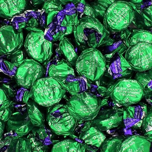 Chocolate Peppermint Creams 1kg Sweet Pouch