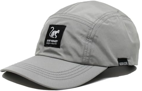 Surf Monkey Cappellino a 5 pannelli Sport - Cappellino camper - Poliestere riciclato - Waterproof - Fluorine-Free DWR
