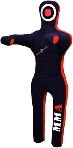 X Champion Muñeco brasileño para artes marciales mixtas, Jiu Jitsu BJJ, para entrenamiento de judo, karate, boxeo y artes marciales mixtas, sin relleno (6 pies)