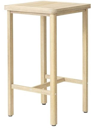 Dehner Bartisch Mauritius, Stehtisch, 60 x 60 x 105 cm, Akazienholz, Natur