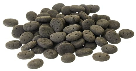 Charcoal Cobs Dog Biscuits 3kg - Activated Charcoal Dog Treats - Helps Aid Digestion, Reduce Wind & Plaque (UK MADE)