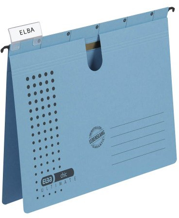 ELBA Hängehefter chic ULTIMATE blau 5 Stück