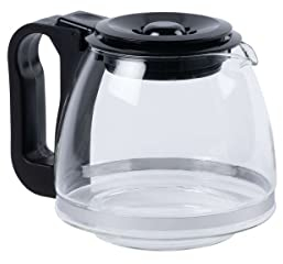 Fackelmann 20997 Verseuse Adaptable Conique, Noir, Plastique, Verre, 16 x 15 x 14,7 cm