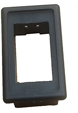 E Support noir Interrupteur à bascule pour voiture Wippschalter Boîtier de commutateur #1