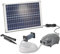 Solaire Aérateur pour Étang Powerstone Professional - 25W Module 500 L/Hauteur Air - Ultra Large Module Pour Meilleur Fonction - Massive Sortie D'Air Plus 5m Tuyau - Étang Aération, Esotec 101897