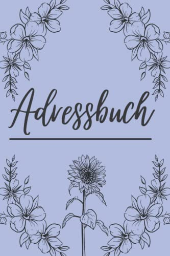 Adressbuch: Kleines Adressheft mit Platz Für Name, Adresse, Geburtstag, Telefon, Mobil, Fax, E-mail - 120 Seiten alphabetisch geordnet