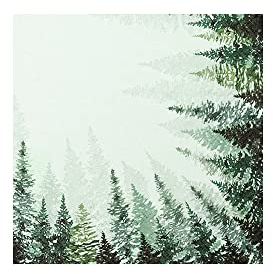 20 Servietten B?ume ragen in den Himmel | Baum | Wald | Natur | Winter | Weihnachten | Tischdeko | Decoupage | Serviettentechnik 33x33cm