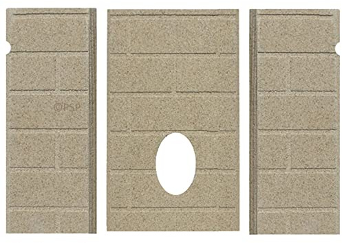 Aftermarket FireBrick Set for Older Whitfield Pellet Stove Models Advantage I Serial Numbers 1001-7400 and Advantage II Serial Numbers 7401-18144 Replaces 24220200.
