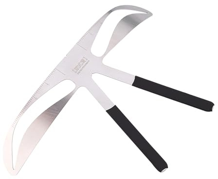 Plantillas de Cejas para Principiantes, Regla de Cejas Reutilizable, Mapa de Dibujo de Cejas para Mujeres, Herramienta de Medición de Equilibrio de Posicionamiento, Herramientas