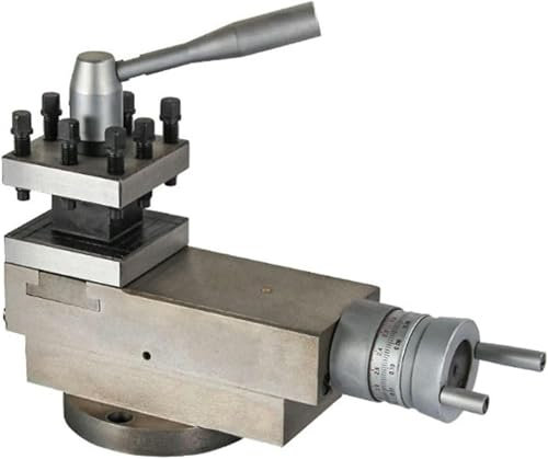 AFLEPCBRQ Resto degli Strumenti del Tornio, Mini Set di Strumenti per Tornio in Metallo da 375 Mm, Gara da 96 Mm, Post Utensile A Cambio di Metallo Veloce, Accessori Herrami
