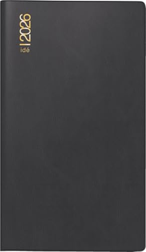 rido/idé fickkalender mod. TM 11 2026 | A6, plast, svart