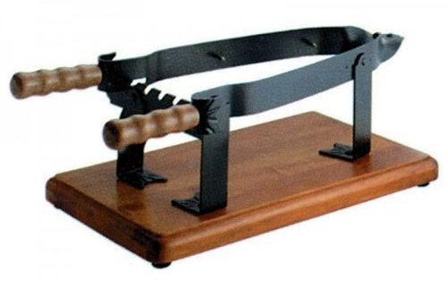 Ham Stand with Iron Claw and Wooden Base