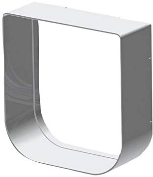 Ferplast Swing Microchip Extension förlängning för husdjurslock 22,5 x 16,2 x h 25,2 cm, djup 5 cm, vit