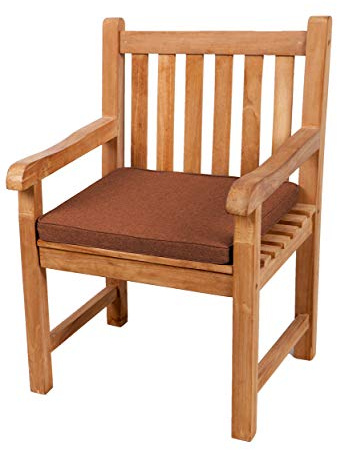 Gutekissen® Sitzkissen für Bank, Gartenschaukeln, Sitz, glatt. FK5 (40x40x5, Orange)
