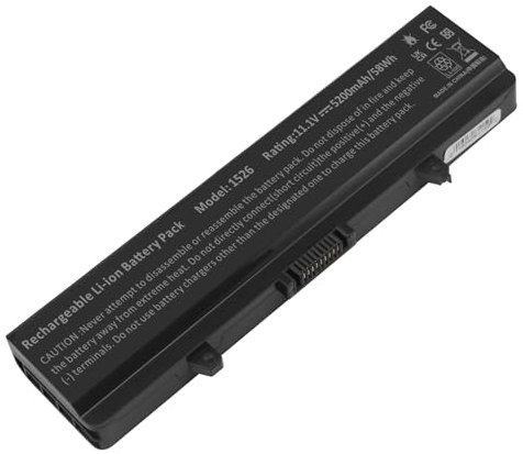 ASUNCELL 11.1V/5200mAh Replacement Laptop Battery for Dell Inspiron 1525 1526 1545 1546 14 1440 17 1750, Dell Vostro 500 0C601H 0GW240 0RN873 0RU586 0X284G 0XR697 312-0633 312-0634 312-0763 GW240