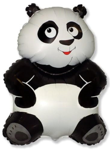 26 Big Panda Black & White Folienballon