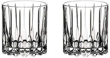RIEDEL Neat - Bicchiere da cocktail, bicchiere in vetro per bevande specifiche, 1 confezione da 2 pezzi, trasparente