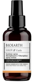 Bioearth Lotion Spray Glättend Haare Ricci E Mossi 100 ML Eco Bio Vegan