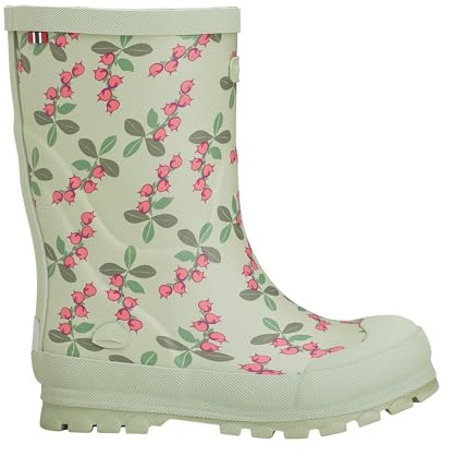 Viking Jolly Print gummistövlar unisex barn, Mint rosa, 29 EU