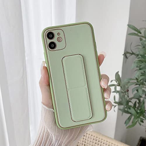 Étuis de dragonne en Cuir magnétique pour iphone 13 Pro Max 12 Pro Max 11 Pro Max X XS Max XR 7 8 Plus Couverture de Support de téléphone, Vert armée, pour iphone 12