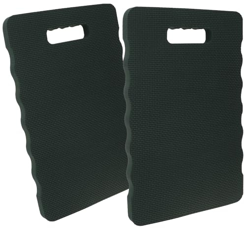 com-four® 2X Cuscini per Ginocchia per Il Giardino - Tappetino per Ginocchia per Giardinaggio - Ginocchiere per l'Artigianato e Il Tempo Libero - Tappetino per Protezione