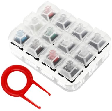 jojofuny 1stück Mechanischer Tastatenschalter Tester Mit Acrylbasis Keycap Testwerkzeug Für Mechanische Tastaturen Einfach Zu Bedienen Und Langlebig Geeignet Für Und Hobbyisten