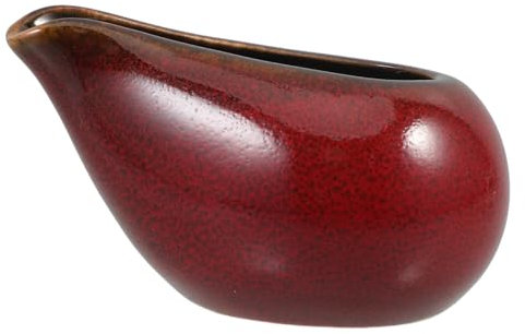 Mikinona Ceramic Sauce Jug Condiment Bowl for BBQ Buffet Small Sauce Jugs for Ketchup