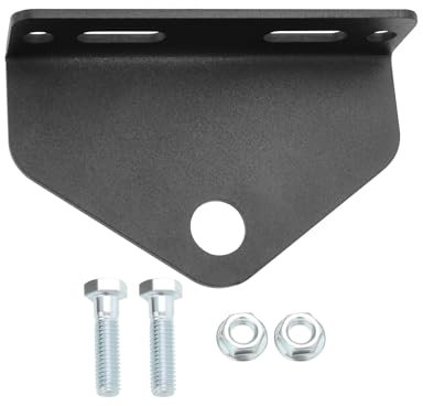 EMSea Accessori per gancio di traino 5 pollici in acciaio resistente Zero Turn Gancio per rimorchio con bulloni adatti 5-7,6 cm e 12,7 cm centri bulloni trattori ATV UTV