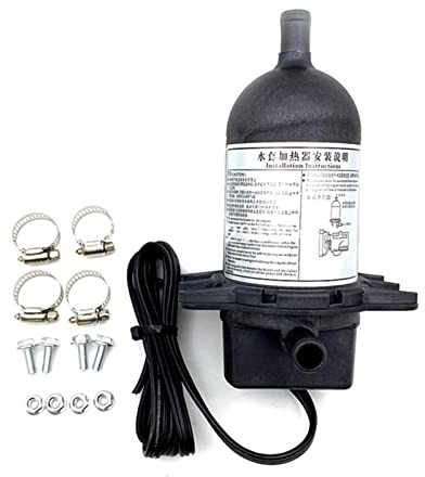 Calentador de Camisa de Agua para Motor, Calentamiento Rápido para Motores en Climas Fríos Calefacción Resistente Precalentador de Ajuste Universal Fácil Instalación Construcción