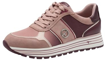 Tamaris Baskets Basses pour Femme - Old Rose Comb - Taille 39 EU, Old Rose Comb, 39 EU