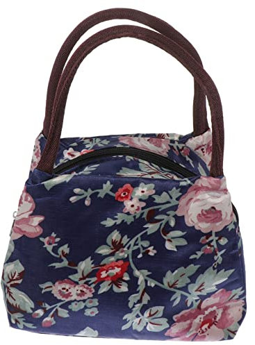 Cabilock Bolsa De Almuerzo A Prueba De Fugas Patrón De Moda Bolsa Bento Personalizada Para Mamá Fácil De Llevar Para La Escuela La Oficina