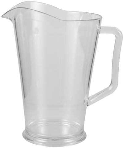 ULTECHNOVO Beer Pitcher with Spout Material Clear Beverage Dispenser for Parties Family Gatherings and Outdoor Events Versatile Drink Server