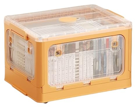 Biniveil Scatola di Ripiego | Scatola Ermetica Organizzatrice | Scatole Cubiche per Organizzazione Camera Cucina Bagno Armadio Letto Estetica
