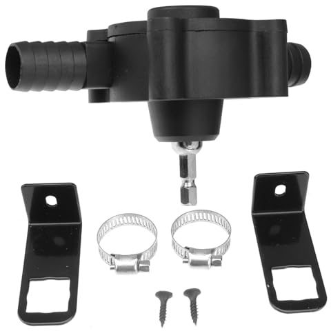 Hemobllo Pompe De Transfert Auto-amorçante Électrique Pour Perceuse Sans Fil, Pompe à Eau Pour Fluides Légers, Auto-amorçante Centrifuge, Compacte Et Portable, 1 Unité, Usage Domestique